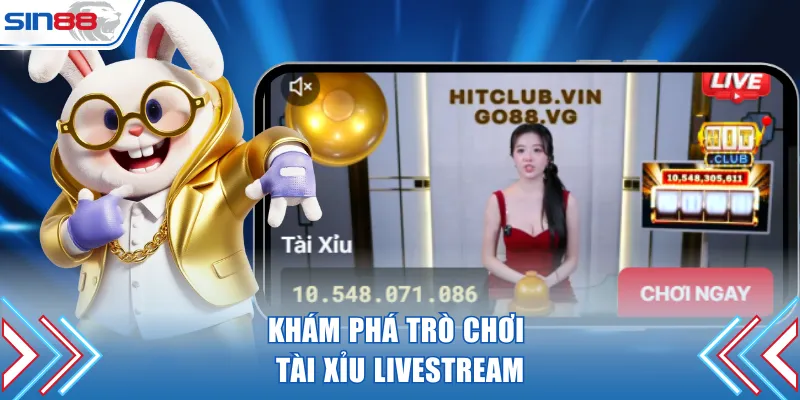 Khám phá trò chơi tài xỉu livestream